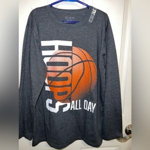 Grey Boy Long Sleeve Shirt